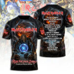 Iron Maiden Tour 2026 3D Apparel