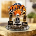 New York Knicks NBA Finals Champions 2026 Shape Acrylic Plaque