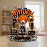 New York Knicks NBA Finals Champions 2026 Shape Acrylic Plaque - Image 2