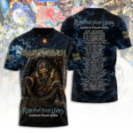 Iron Maiden Tour 2026 3D Apparel