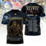 Iron Maiden Tour 2026 3D Apparel