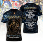 Iron Maiden Tour 2026 3D Apparel