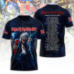 Iron Maiden Tour 2026 3D Apparel