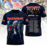 Iron Maiden Tour 2026 3D Apparel