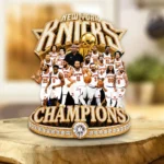 New York Knicks NBA Finals Champions 2026 Custom Shape Acrylic Plaque