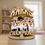 New York Knicks NBA Finals Champions 2026 Custom Shape Acrylic Plaque - Image 2
