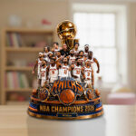 New York Knicks NBA Finals Champions 2026 Shape Acrylic Plaque - Image 2