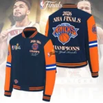 New York Knicks NBA Finals Champions 2026 Varsity Jacket