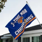 New York Knicks NBA Finals Champions 2026 3D Double-side House Flag
