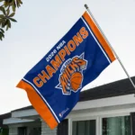 New York Knicks NBA Finals Champions 2026 3D Double-side House Flag