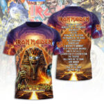 Iron Maiden Tour 2026 3D Apparel