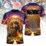 Iron Maiden Tour 2026 3D Apparel