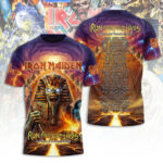 Iron Maiden Tour 2026 3D Apparel