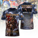 Iron Maiden Tour 2026 3D Apparel