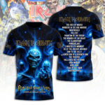 Iron Maiden Tour 2026 3D Apparel