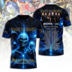 Iron Maiden Tour 2026 3D Apparel