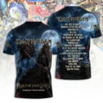 Iron Maiden Tour 2026 3D Apparel