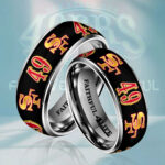 San Francisco 49ers Custom Alloy Ring