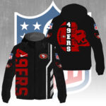 San Francisco 49ers 3D Windbreaker Jacket