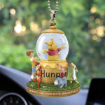 Winnie-the-Pooh 100th Anniversary Custom shape 2-sided Acrylic Car Ornament