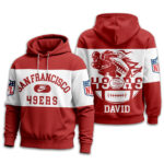 San Francisco 49ers | Premium NFL Touchdown Spirit Personalized Hoodie TD - Image 2