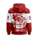 San Francisco 49ers | Premium NFL Touchdown Spirit Personalized Hoodie TD - Image 4
