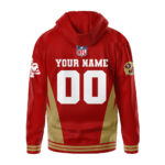 San Francisco 49ers | Premium NFL Personalized Fan Hoodie TD - Image 3