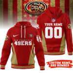San Francisco 49ers | Premium NFL Personalized Fan Hoodie TD