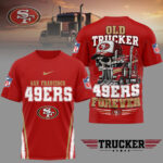 San Francisco 49ers | Premium NFL Old Trucker Fan 3D Shirt TD - Image 3