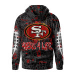 San Francisco 49ers | Premium NFL Special Graffiti My Team 4 Life Hoodie MM - Image 3