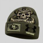 San Francisco 49ers | Premium NFL Tactical DIV Under Armour Beanie Hat TD - Image 2