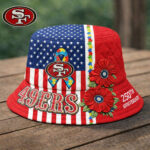 San Francisco 49ers | Premium NFL Autism 250th Anniversary Bucket Hat TD