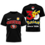 San Francisco 49ers | Premium NFL Pokemon 30th Anniversary 3D Shirt TD - Image 2