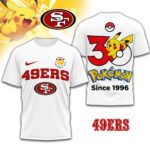 San Francisco 49ers | Premium NFL Pokemon 30th Anniversary 3D Shirt TD