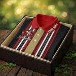 San Francisco 49ers | Premium NFL Legacy Sport Custom Polo TD - Image 2