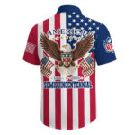 San Francisco 49ers | Premium NFL Liberty Eagle Patriotic Short-Sleeved Shirt TD - Image 3