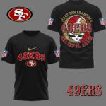San Francisco 49ers | Premium NFL Grateful Game Day 3D Shirt NY - Image 2