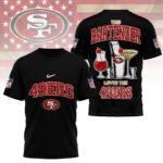 San Francisco 49ers | Premium NFL Bartender Fan 3D Shirt NY - Image 2