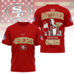 San Francisco 49ers | Premium NFL Bartender Fan 3D Shirt NY - Image 4
