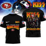 San Francisco 49ers | Premium NFL Kiss Band 3D Shirt TD