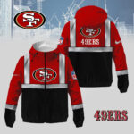 San Francisco 49ers | Premium NFL Safety Windbreaker Jacket MM - Image 2