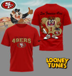 San Francisco 49ers | Premium NFL and Looney Tunes Fan Shirt HI - Image 3