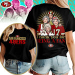 San Francisco 49ers | Premium NFL and The Golden Girls Fan Shirt HI - Image 2