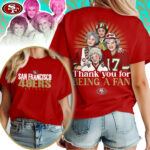 San Francisco 49ers | Premium NFL and The Golden Girls Fan Shirt HI - Image 3