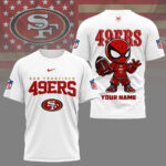 San Francisco 49ers | Premium NFL Spider Hero Custom 3D Shirt NY