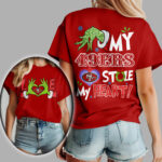 San Francisco 49ers | Premium NFL Grinch Women's Shirt TD - Image 4