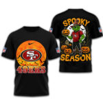 San Francisco 49ers | Premium NFL Spooky Season 3D Shirt TD - Image 2