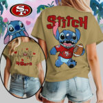 San Francisco 49ers | Premium NFL Stitch Women Shirt TD - Image 4