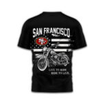 San Francisco 49ers | Premium NFL Biker 3D Shirt TD230825 - Image 4