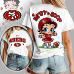 San Francisco 49ers | Premium NFL Betty Boop Women's Shirt TD